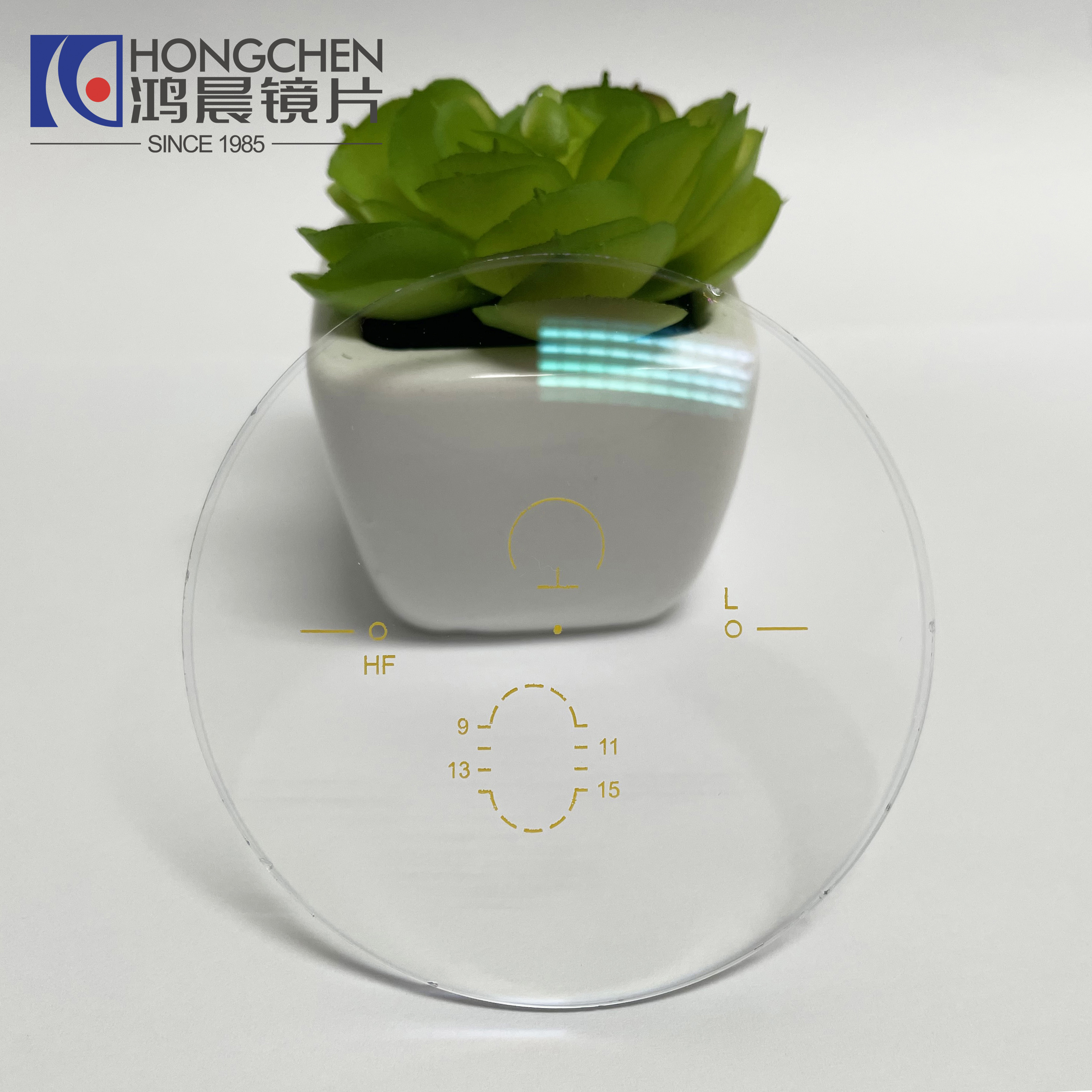 China Gold RX 1.67 free form progresives photochromic hmc optical lens ...